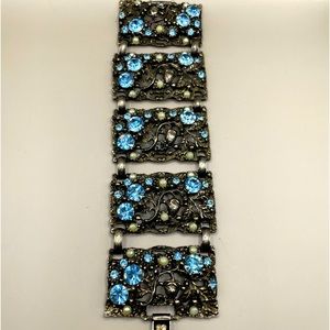 Beautiful Vintage Simulated stone jointed bracelet